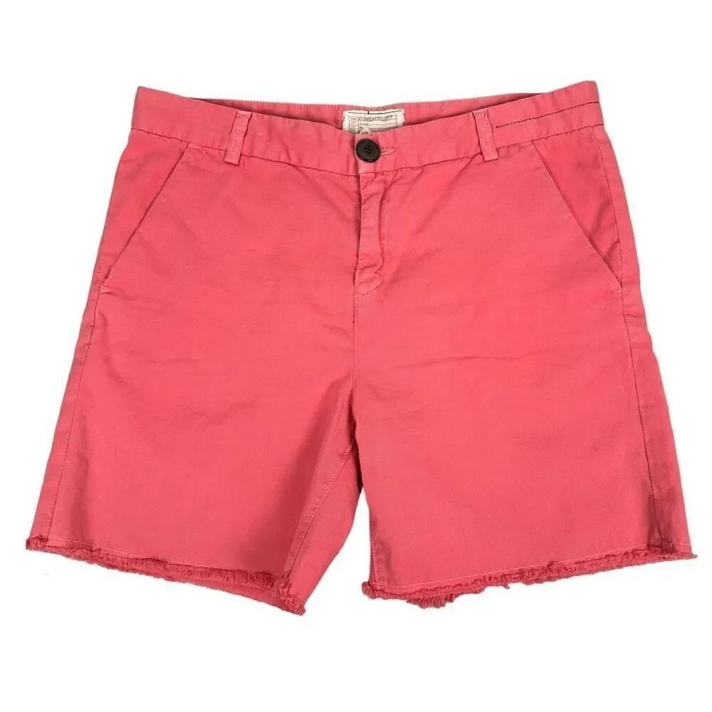 Current Elliot Chino Raw Hem Shorts size 27